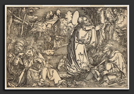 Hans Weiditz, II (German, 1500 or before - c. 1536), Christ on the Mount of Olives, c. 1522,