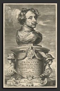 Sir Anthony van Dyck and Jacobus Neeffs (Flemish, 1599 - 1641), Self-Portrait, probably 1626-1641,