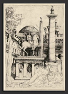 Master of 1515 (Italian, 1483 - 1548), Allegory of Fortitude (?), c. 1515-1520, engraving