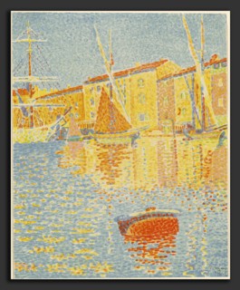 Paul Signac (French, 1863 - 1935), The Buoy (La bouée), 1894, 6-color lithograph