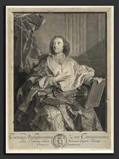Georg Friedrich Schmidt after Hyacinthe Rigaud, Monseigneur Louis-Charles d'Orléans de Saint-Albin,