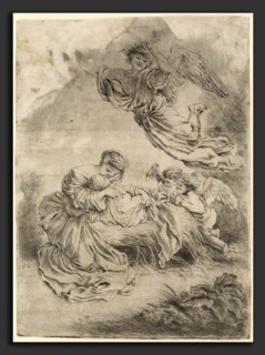 Giovanni Benedetto Castiglione, The Madonna and Child, Italian, 1609 or before - 1664, 1650-1655,
