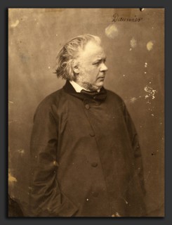 Nadar, Honoré Daumier, French, 1820 - 1910, 1856-1858, salted paper print from collodion negative