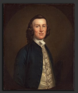 John Wollaston (American, active 1742-1775), John Stevens (?), c. 1749-1752, oil on canvas