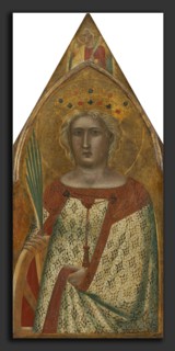 Pietro Lorenzetti (Italian, active c. 1306 - probably 1348), Madonna and Child with Saint Mary