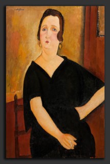Amedeo Modigliani, Madame Amédée (Woman with Cigarette), Italian, 1884 - 1920, 1918, oil on canvas