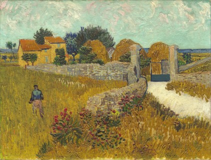 Vincent van Gogh (Dutch, 1853 - 1890), Farmhouse in Provence, 1888, oil on canvas