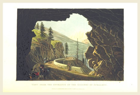 Picturesque Tour from Geneva to Milan, by way of the Simplon, Gallery of Schalbet