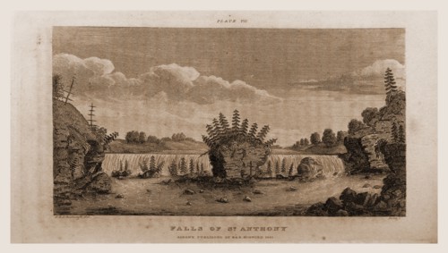 Falls of ST. Anthony, 1821, Narrative Journal of Travels, through the North Western regions of the