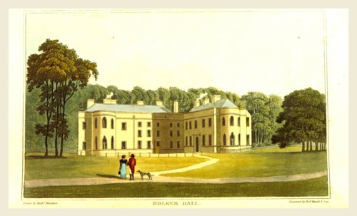 Holker Hall, southwest of the village of Cartmel, Cumbria, England, UK, Europe
