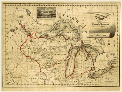 Narrative Journal of Travels, through the North Western regions of the United States, extending