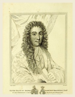Oliver Grace of Shanganarg, Gracefield, UK, 19th century engraving