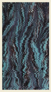 marbled paper, 19th century