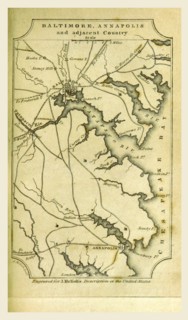 Baltimore, Annapolis, A Geographical Description of the United States with the contiguous British
