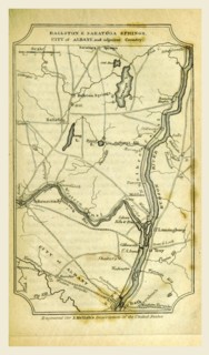 Ballston and Saratoga Springs, City of Albany, A Geographical Description of the United States with