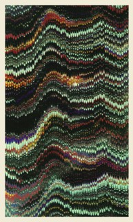 Background, marbled paper, 19th century