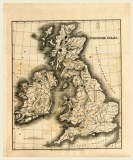 A Topographical Dictionary of the United Kingdom, British Isles, 19th century engraving, UK