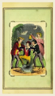Knowing Tommy Tickle and his gay country cousins, 19th century engraving