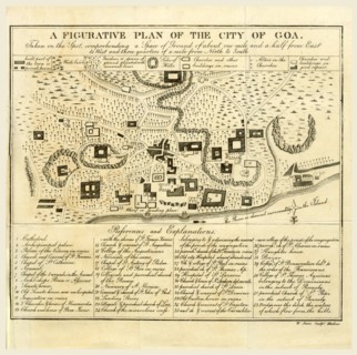 An Historical Sketch or Map, of Goa  with an account of the present state, India