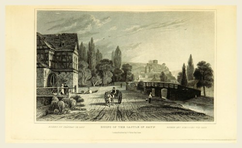 Castle of Sayn, Germany, Tombleson's Views of the Rhine, Tombleson's Views of the Rhine, 19th