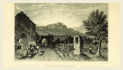Castle of Johannesberg, Germany, Tombleson's Views of the Rhine, Tombleson's Views of the Rhine,