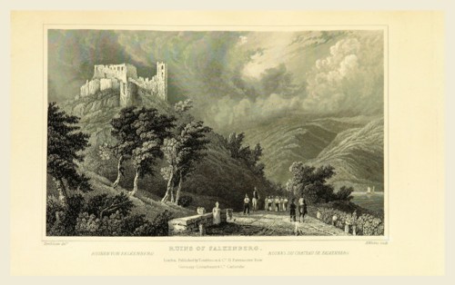 Falkenberg, Germany, Tombleson's Views of the Rhine, Tombleson's Views of the Rhine, 19th century