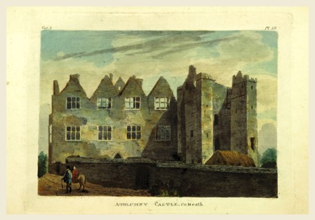 Athlumny Castle, Antiquities of the County of Meath, Ireland, 19th century