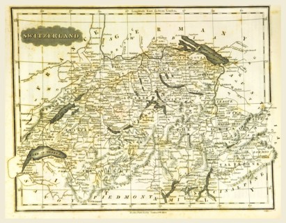Switzerland, 19th century engraving