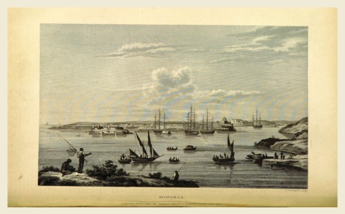 Minorca, 19th century engraving