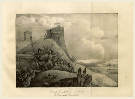 Sabinus near Cotta, 19th century engraving
