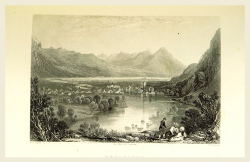 Switzerland. Illustrated in a series of views taken expressly for this work by W. H. Bartlett,