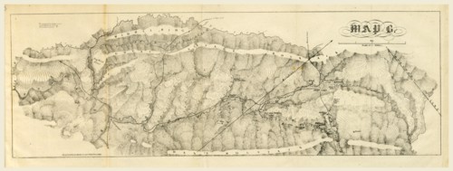 Report on the new map of Maryland, 1836, 19th century engraving