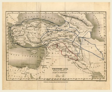 The History of the Decline and Fall of the Roman Empire, Western Asia, 19th century engraving