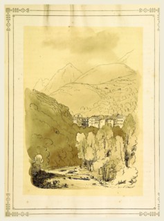 Tableau pittoresque des Pyrenees Francaises  Vallees du Lavedan, de Bareges, et de Gavarnie, 19th