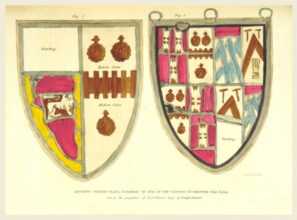 In the windows of Belwood Old Hall, The history and topography of the Isle of Axholme, being that