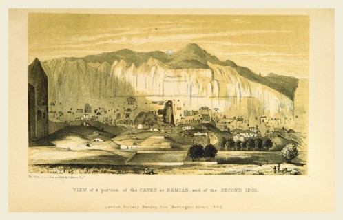 Caves at Bamian, Narrative of various Journeys in Balochistan, Afghanistan, and the Punjab,