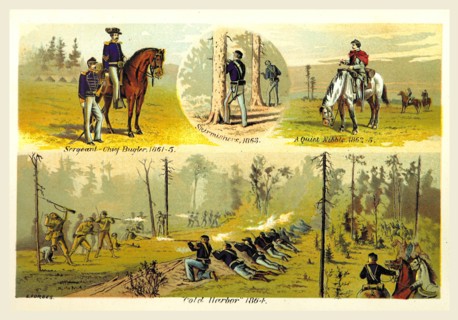 With the Second Dragoons, Second United States Cavalry, an  account of service in Florida, Mexico,
