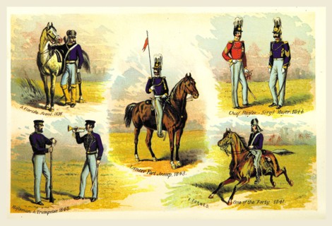 With the Second Dragoons, Second United States Cavalry, an  account of service in Florida, Mexico,