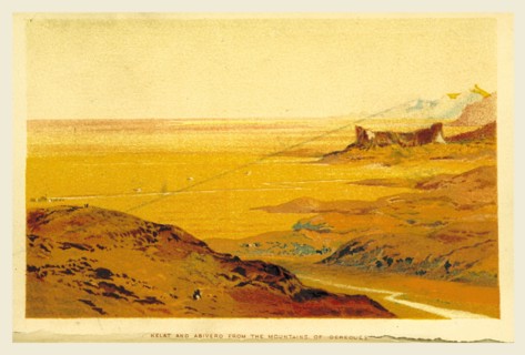 Travels and adventures on the Perso-Turkoman Frontier, Kelat and Abiverd, 19th century engraving