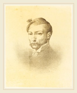 after Léon Cogniet, Gericault, 1824 or after, lithograph