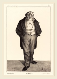 Honoré Daumier (French, 1808-1879), Baillot, 1833, lithograph