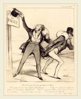 Honoré Daumier (French, 1808-1879), A tous les coeurs bien nés que la patrie est chÃ¨re!!!, 1838,
