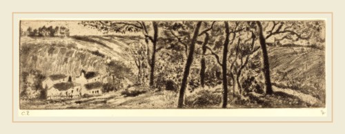 Pissarro, Paysage en long