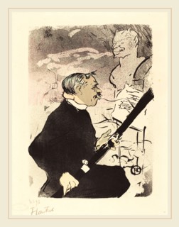Henri de Toulouse-Lautrec (French, 1864-1901), For You (Pour toi!), 1893, 4-color lithograph on