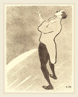 Henri-Gabriel Ibels (French, 1867-1936), Singer, 1893, lithograph