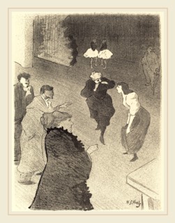 Henri-Gabriel Ibels (French, 1867-1936), Emilienne d'Alencon et Mariquita?, 1893, lithograph