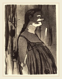 Henri de Toulouse-Lautrec (French, 1864-1901), Madame Abdala, 1893, lithograph in black on velin