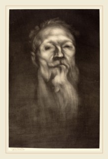 EugÃ¨ne CarriÃ¨re (French, 1849-1906), Rodin, 1897, lithograph