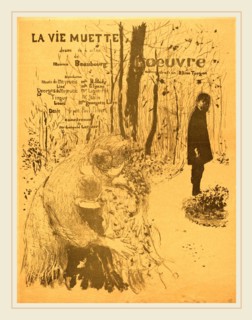 Edouard Vuillard (French, 1868-1940), La Vie muette, 1894, lithograph in green-black on wove paper