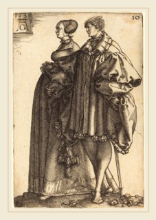 Heinrich Aldegrever (German, 1502-1555-1561), Large Wedding Dancers, 1538, engraving